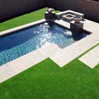 Artificial Grass Installation East Oakdale, California Design Ideas, Swimming Pools