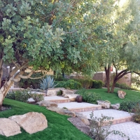 Artificial Turf Installation Del Rio, California Backyard Deck Ideas, Backyard Designs