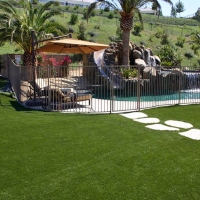 Fake Lawn Bystrom, California Landscape Rock, Swimming Pool Designs