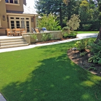 Fake Lawn East Oakdale, California Landscape Design, Backyard