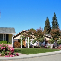 Faux Grass Oakdale, California Lawns, Front Yard