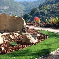 Installing Artificial Grass Riverbank, California Landscaping, Front Yard Landscape Ideas