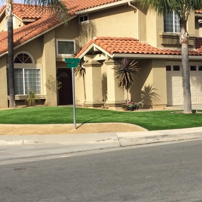 Artificial Turf West Modesto, California Landscaping, Front Yard Design