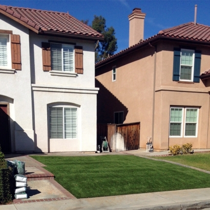 Fake Grass Ceres, California Landscape Rock, Front Yard