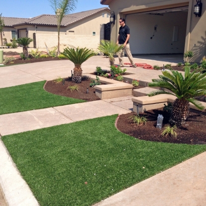 Fake Lawn Waterford, California Lawn And Landscape, Front Yard Design