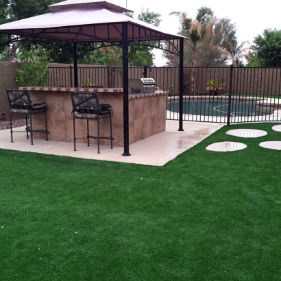 Grass Installation West Modesto, California Landscape Photos, Above Ground Swimming Pool