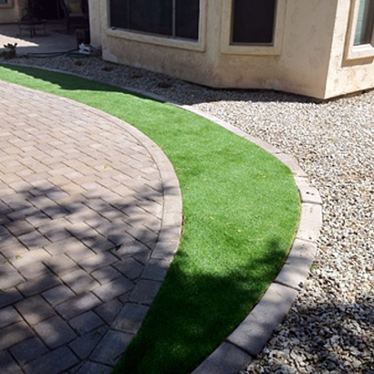 Plastic Grass West Modesto, California Backyard Deck Ideas, Front Yard Landscape Ideas