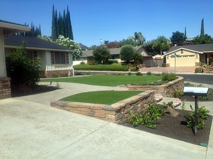 Artificial Grass Carpet Modesto, California Gardeners, Small Front Yard Landscaping