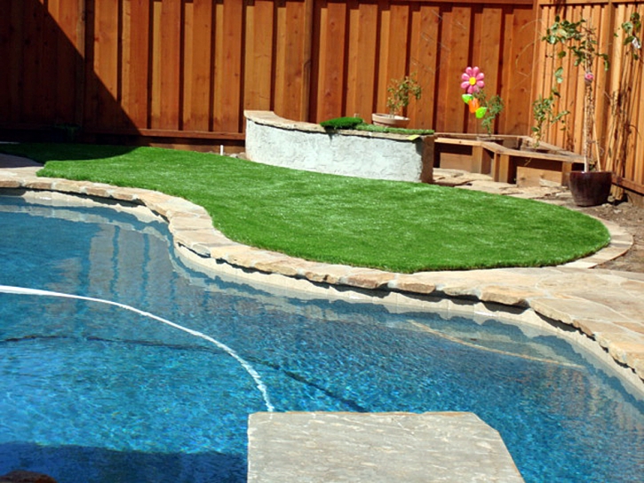 Artificial Grass Installation Waterford, California Landscape Ideas, Backyard Pool