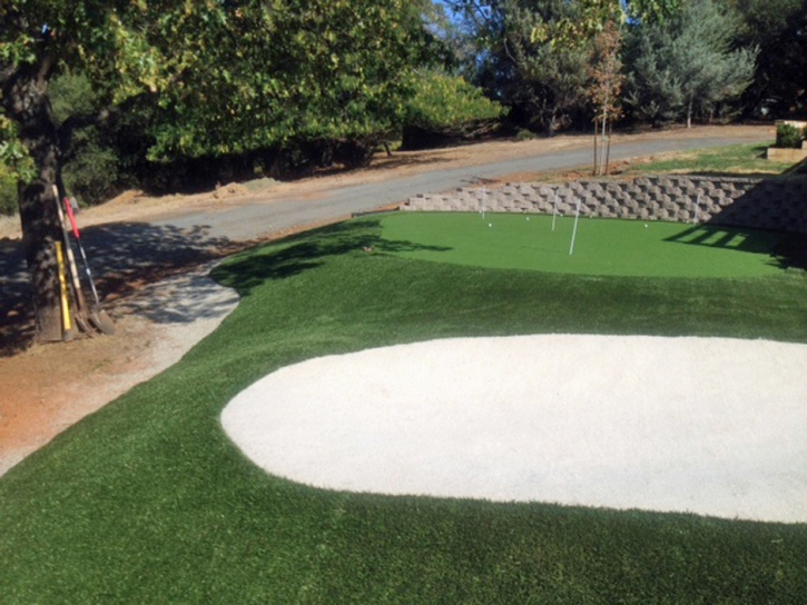 Artificial Lawn Crows Landing, California Backyard Putting Green, Front Yard Design