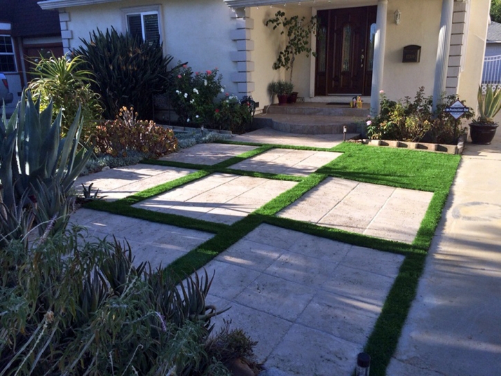 Artificial Lawn Shackelford, California Garden Ideas, Small Front Yard Landscaping