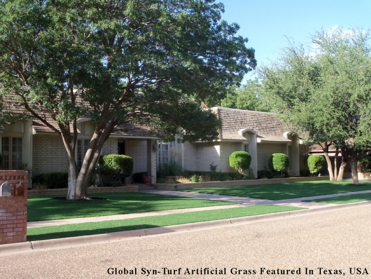 Artificial Turf Installation Hickman, California Roof Top, Front Yard Landscaping