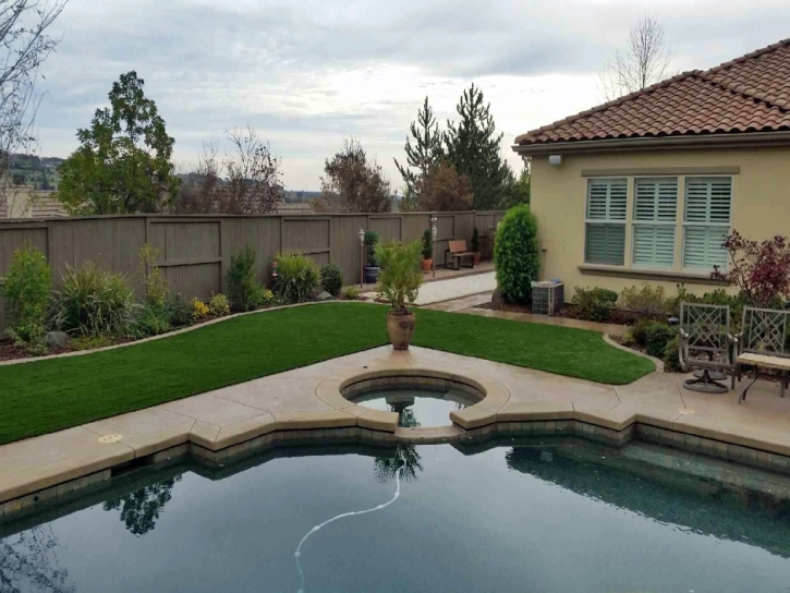 Artificial Turf Shackelford, California Landscape Rock, Backyard