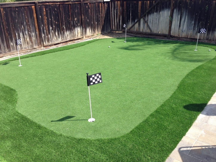 Fake Grass Patterson, California Landscape Design, Small Backyard Ideas