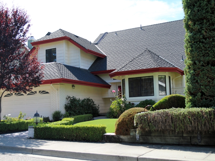 Fake Lawn Waterford, California Home And Garden, Front Yard Design