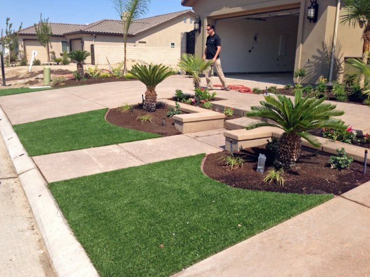 Fake Lawn Waterford, California Lawn And Landscape, Front Yard Design