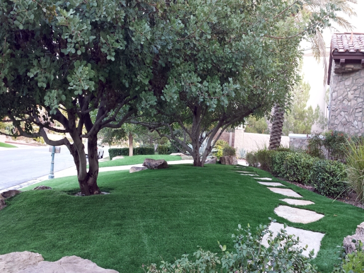 Faux Grass Grayson, California Landscaping, Front Yard Landscaping