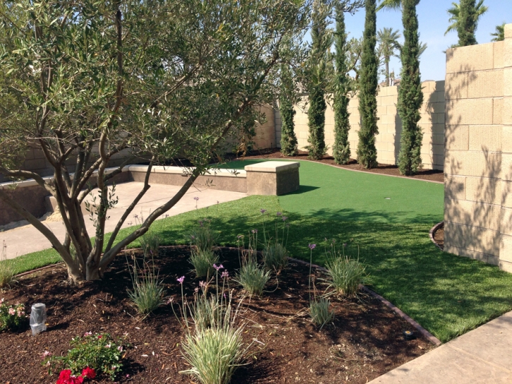 Faux Grass Keyes, California Rooftop, Backyard Garden Ideas