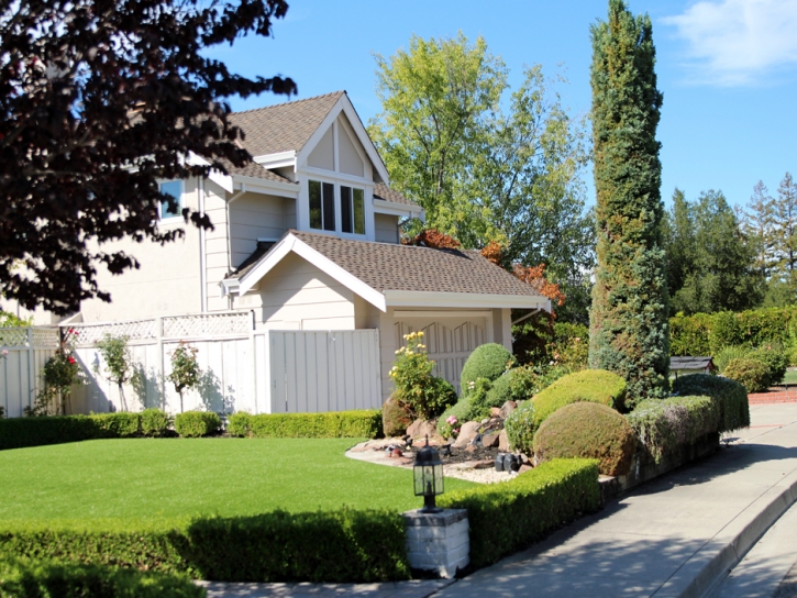 Grass Carpet East Oakdale, California Paver Patio, Front Yard Landscape Ideas