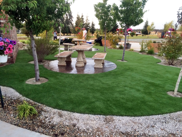 Grass Turf Salida, California Roof Top, Commercial Landscape