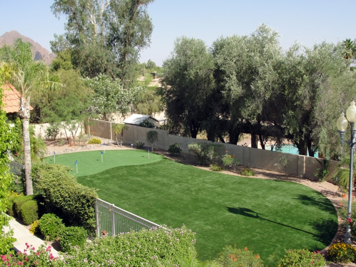 Plastic Grass Hughson, California Outdoor Putting Green, Backyard Designs