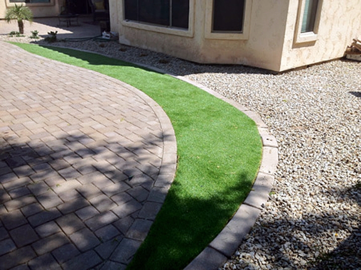 Plastic Grass West Modesto, California Backyard Deck Ideas, Front Yard Landscape Ideas