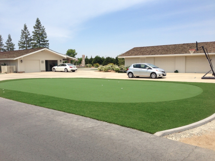 Synthetic Turf Salida, California Putting Green Grass, Front Yard Ideas