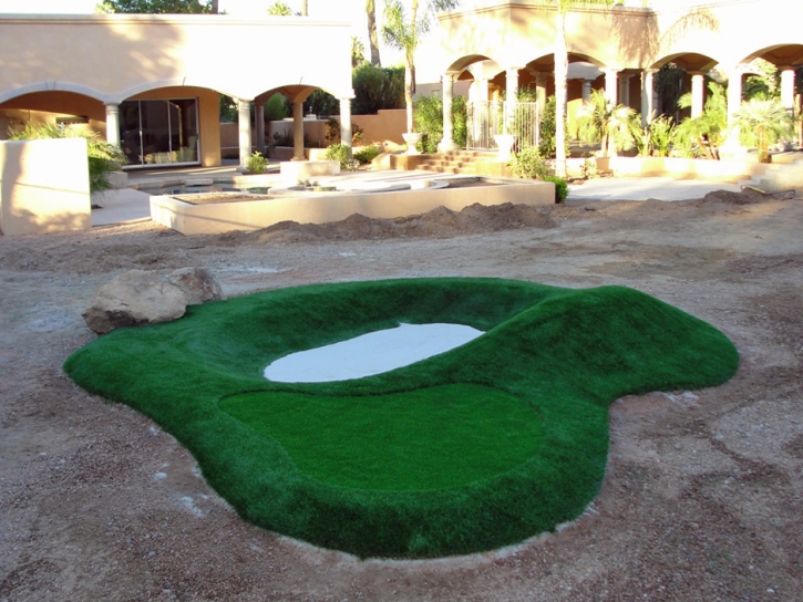 Synthetic Turf Supplier Oakdale, California Home Putting Green, Commercial Landscape